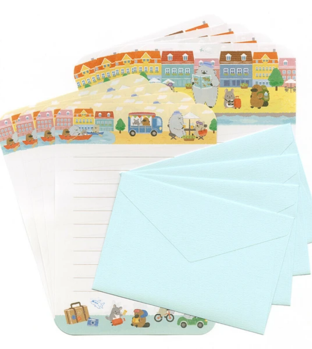 Travel Trip Letter Set