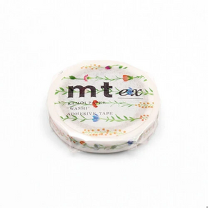 Flower Line Thin Washi Tape