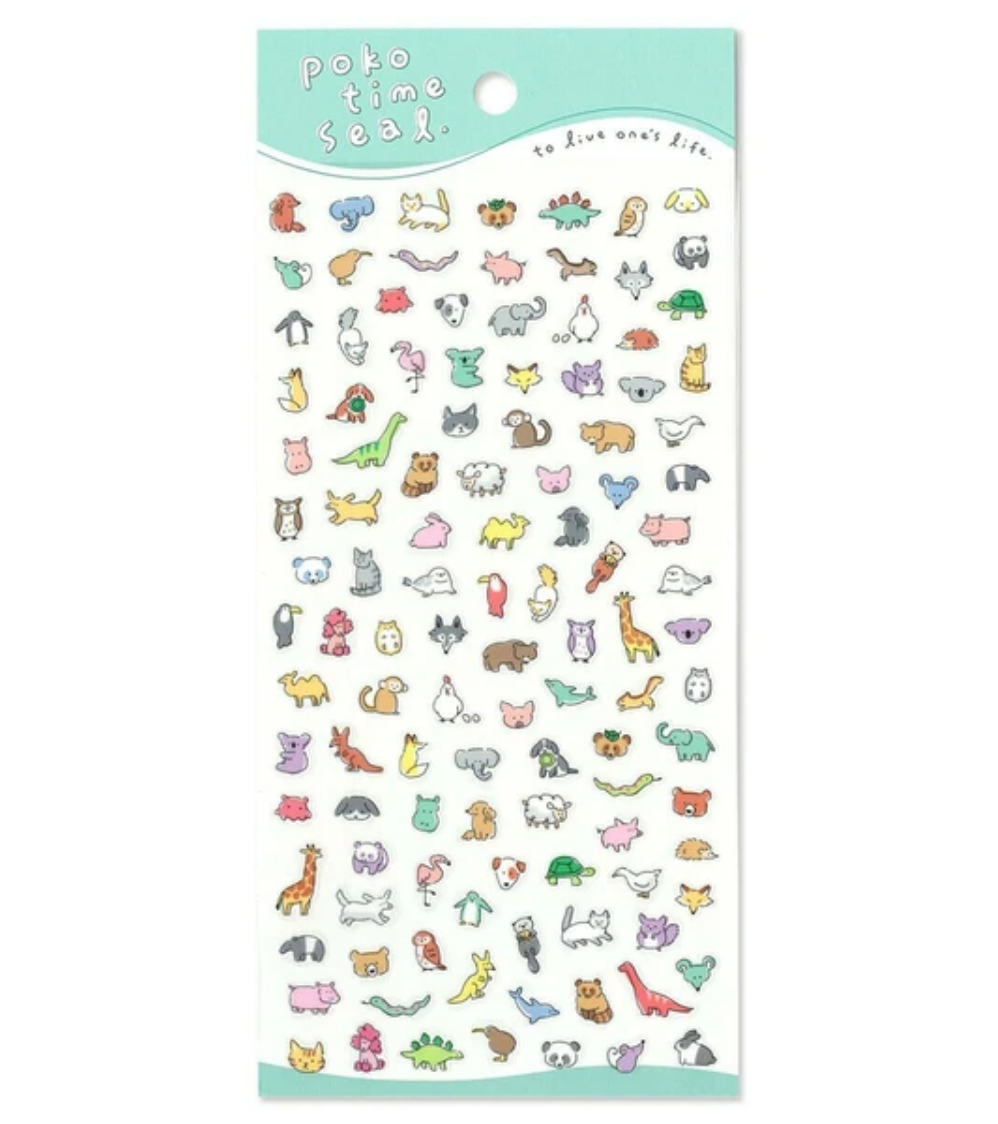 Mini Animals Sticker Sheet