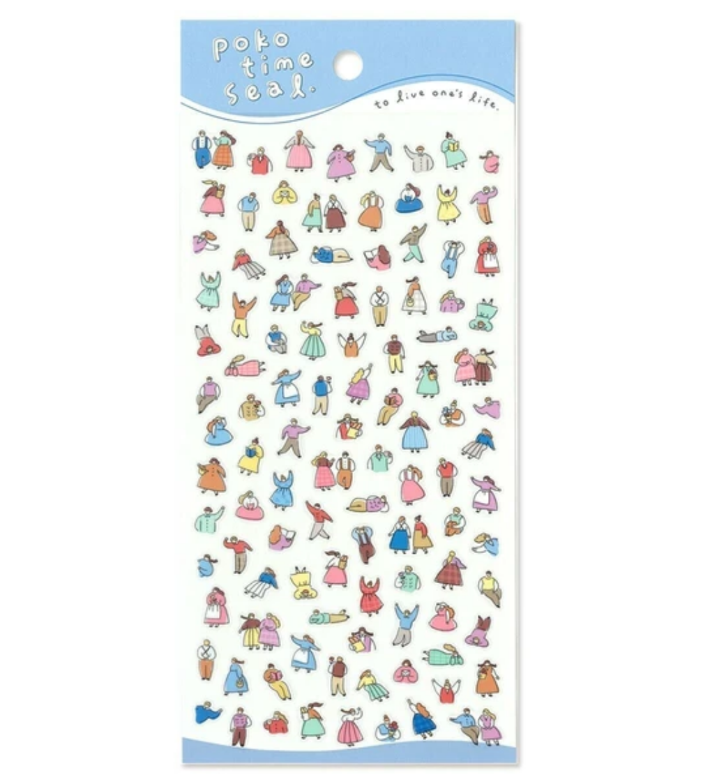 Mini People Sticker Sheet