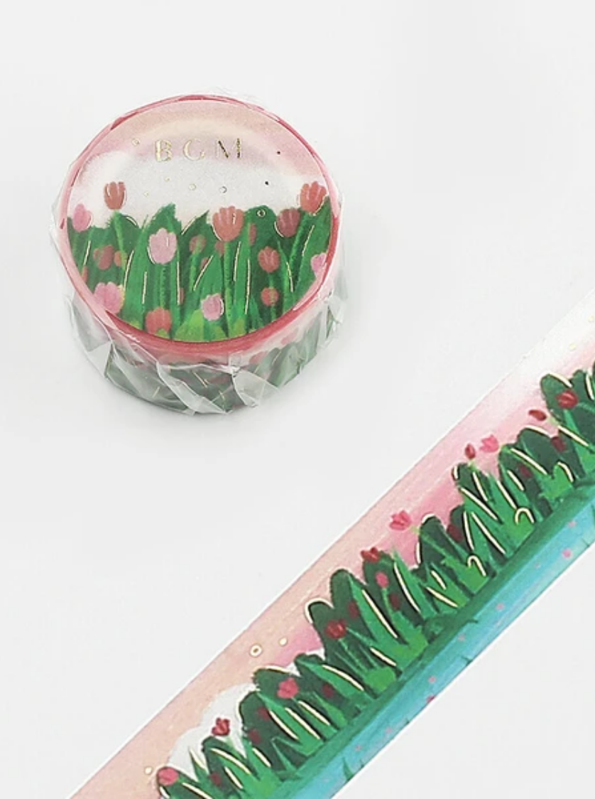 Tulip Garden Washi Tape