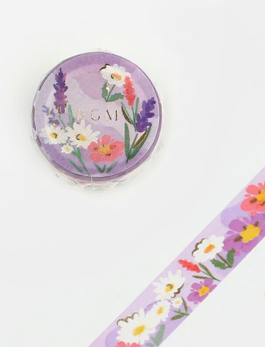 Watercolor Garden Washi Tape
