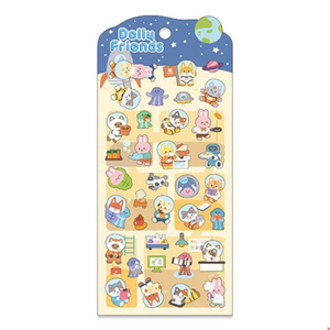 Dolly Moon Sticker Sheet
