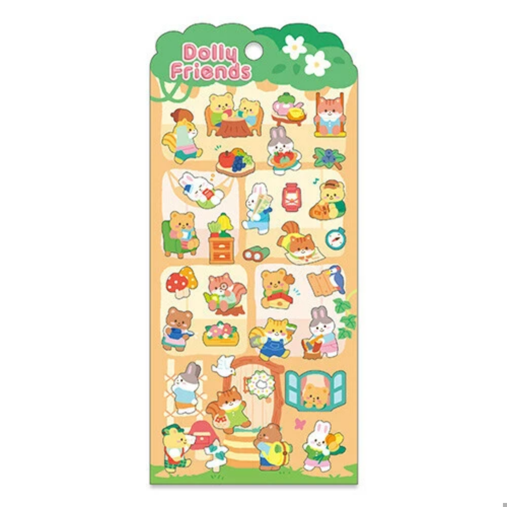 Dolly Forest Sticker Sheet