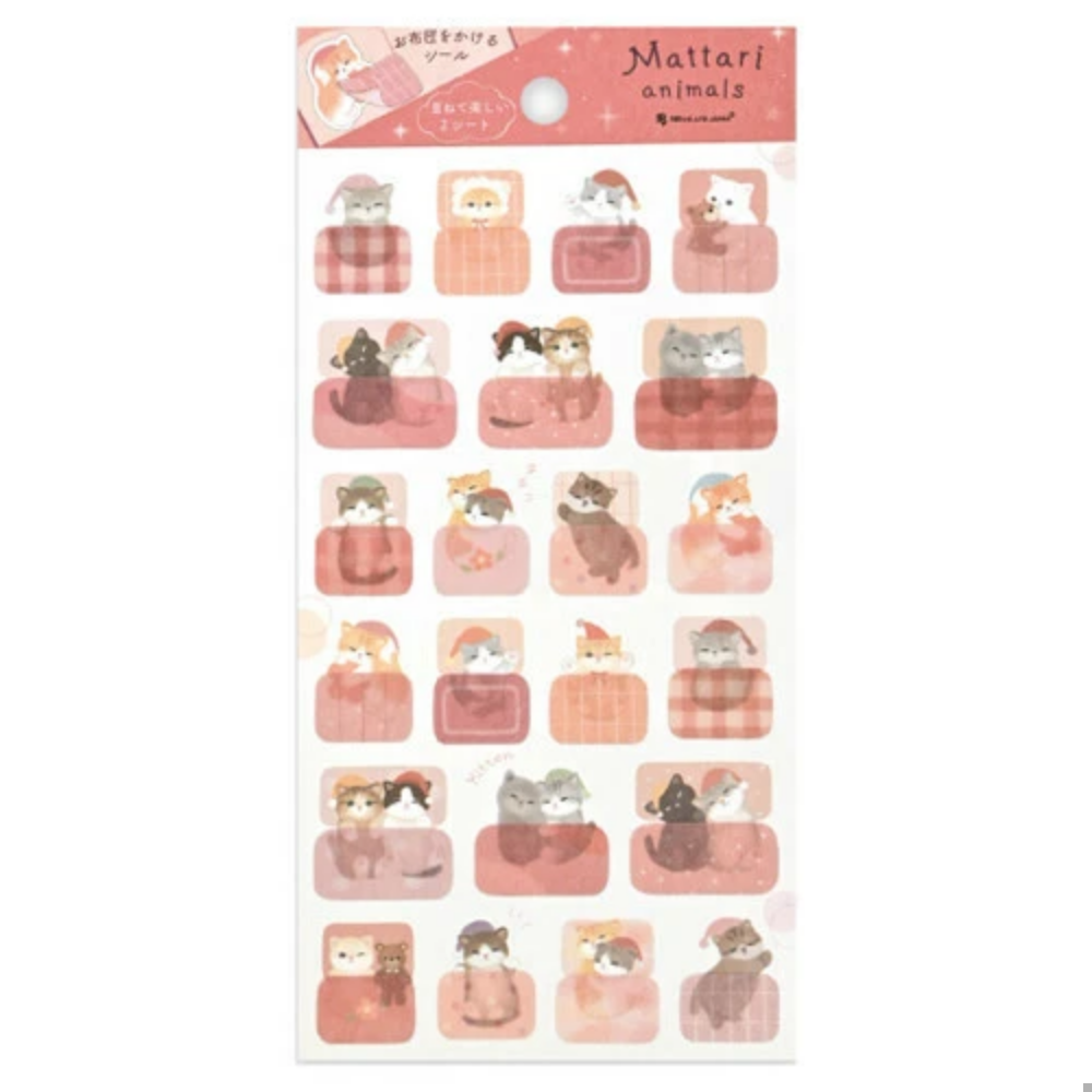 Night-time Kitties Sticker Sheet