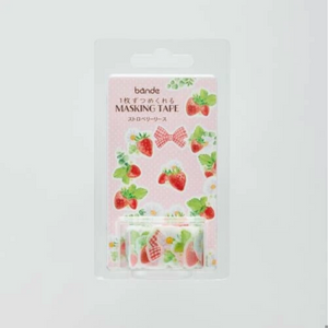 Strawberry Wreath Sticker Washi Tape