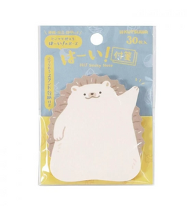Hello Hedgehog Die-Cut Sticky Notes