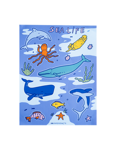 Sea Life Sticker Sheet