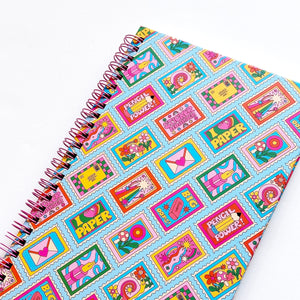 Stamp Pattern Notebook