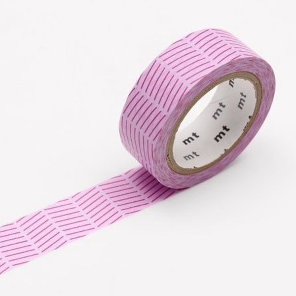 Diagonal Purple Washi Tape