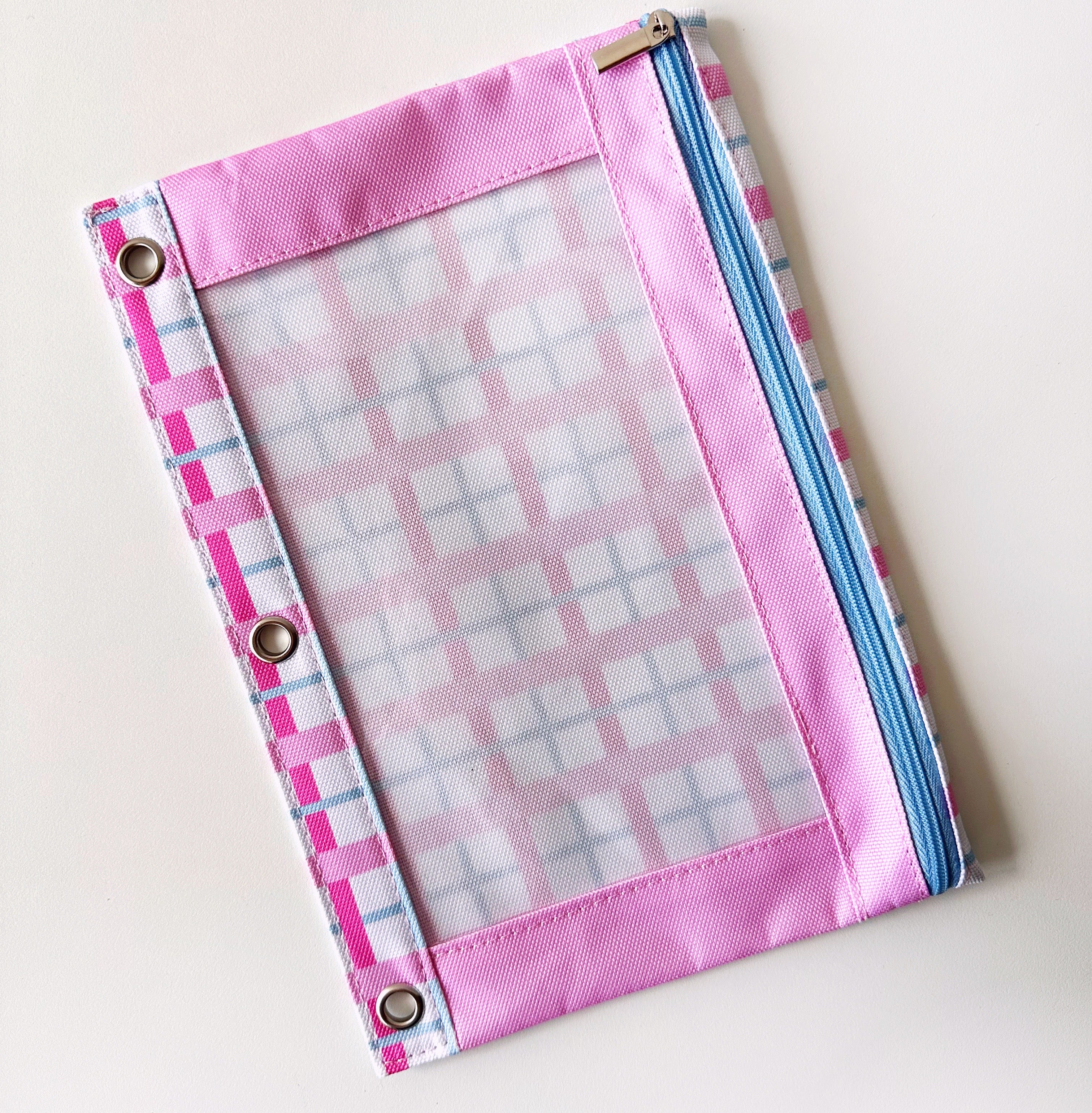 Cutie Zip Pouch - Clueless Plaid