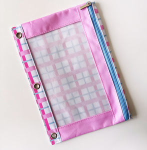 Cutie Zip Pouch - Clueless Plaid