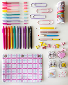 Cutie Zip Pouch - Clueless Plaid