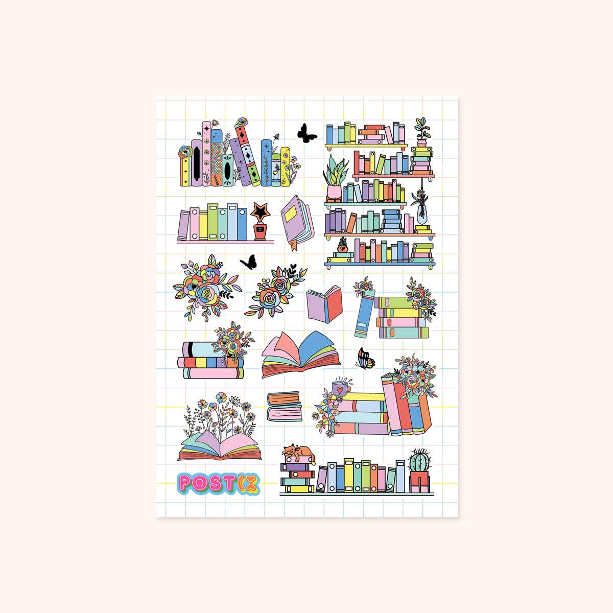 Literary The Rainbow Sticker Sheet