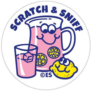 Pink Lemonade Scratch & Sniff Sticker Sheet