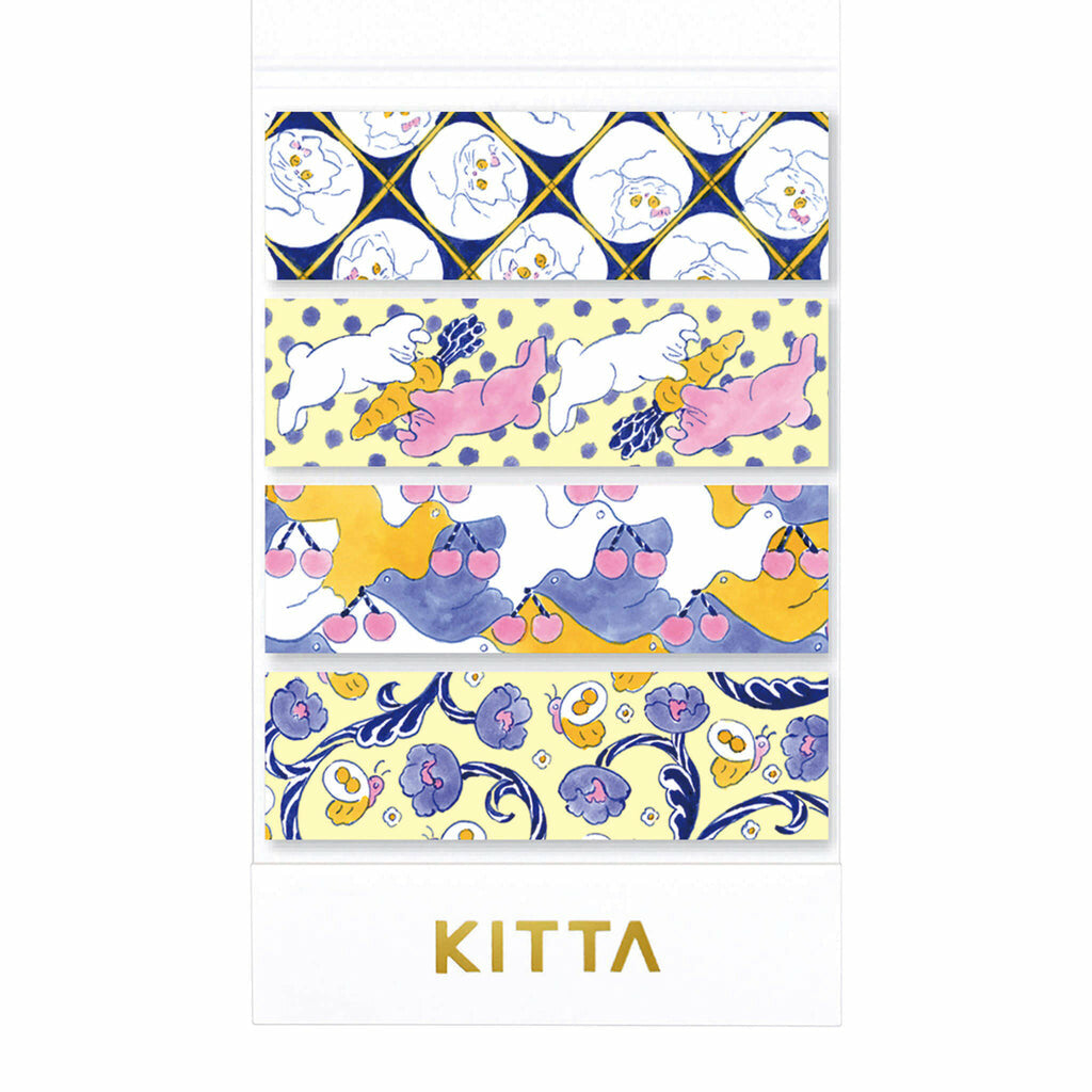 Animal Patterns Kitta Washi Tape Strips