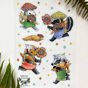 Friends of Slugs Sticker Sheet