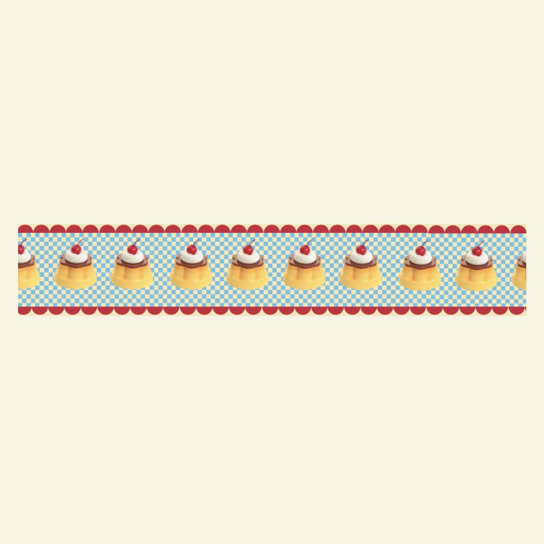 Pudding Washi Tape