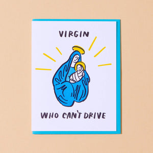 Virgin Can't Drive Card