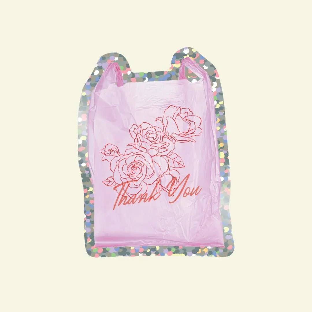 Thank You Bag Sticker