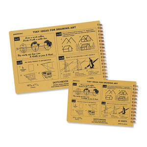 Small Penco Medium Weight Drawing Paper Pad