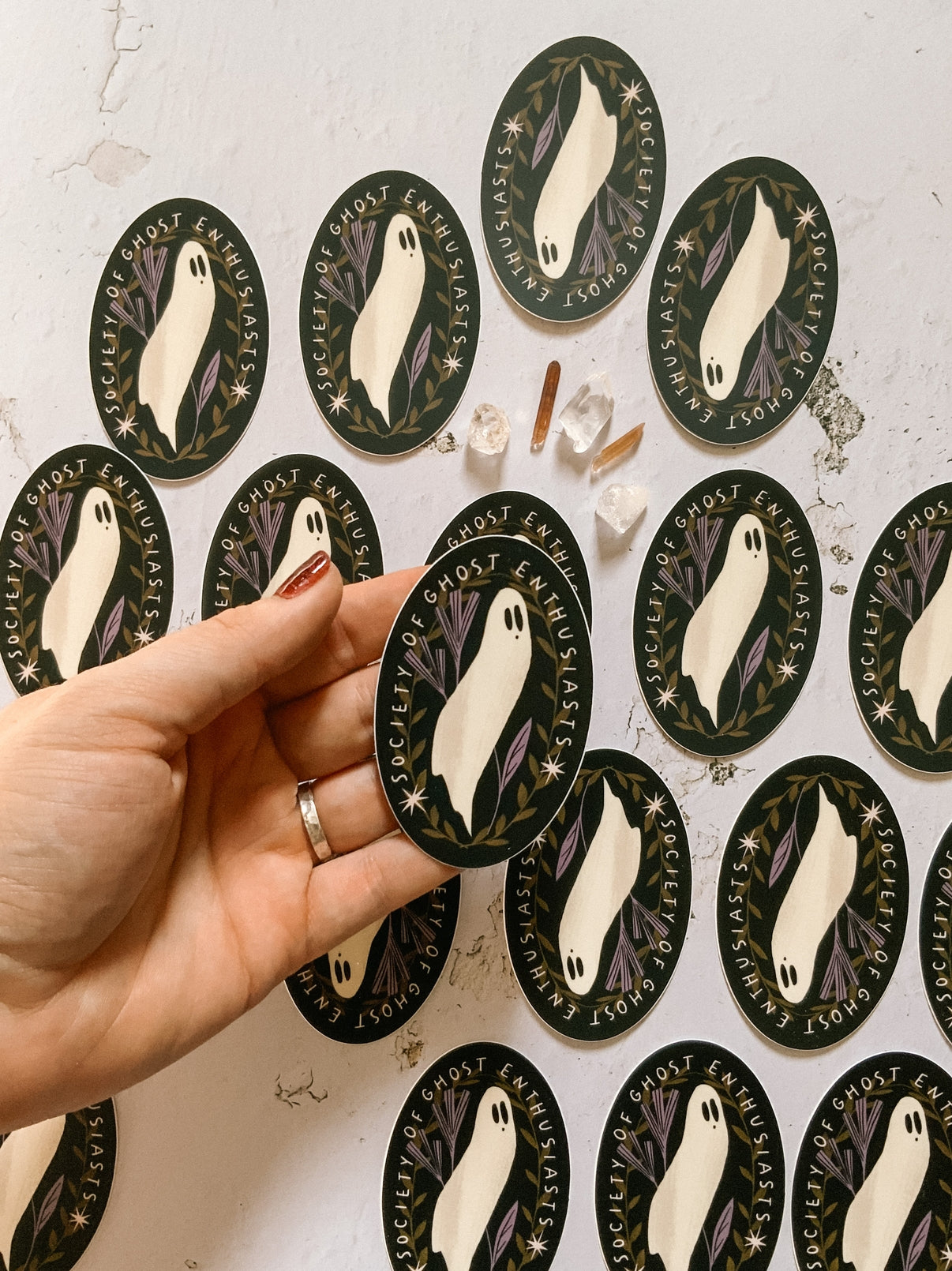 Society of Ghost Enthusiasts Sticker