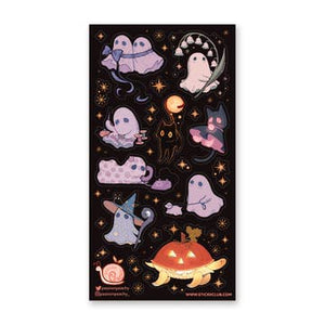 Starlit Ghosties Sticker Sheet