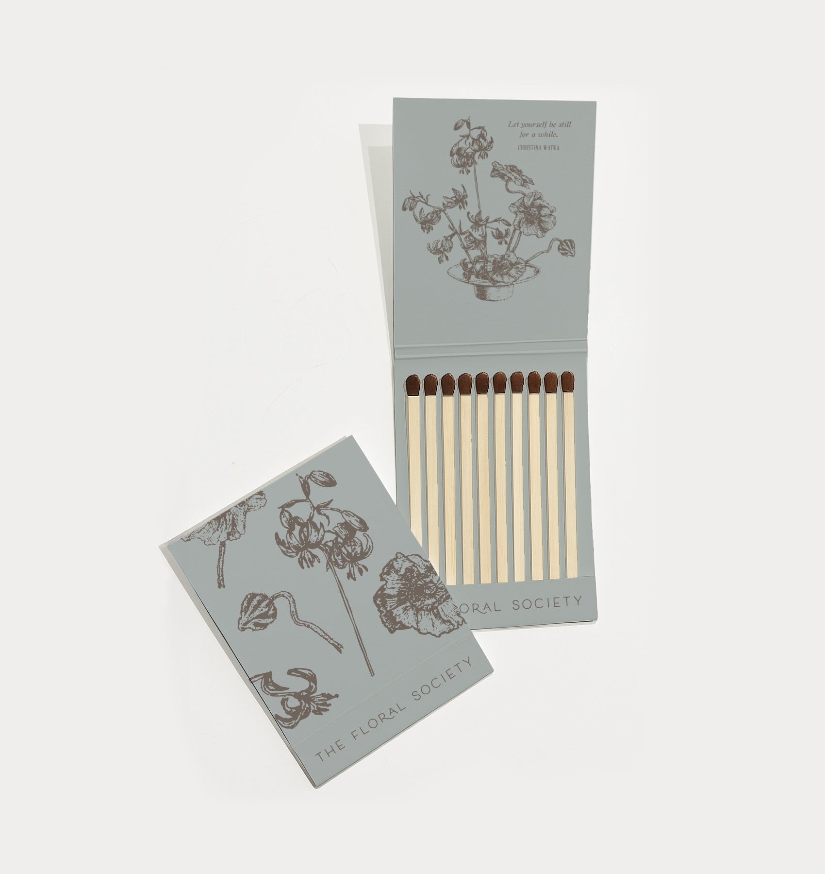 Botanic Matchbooks - 3 Colors