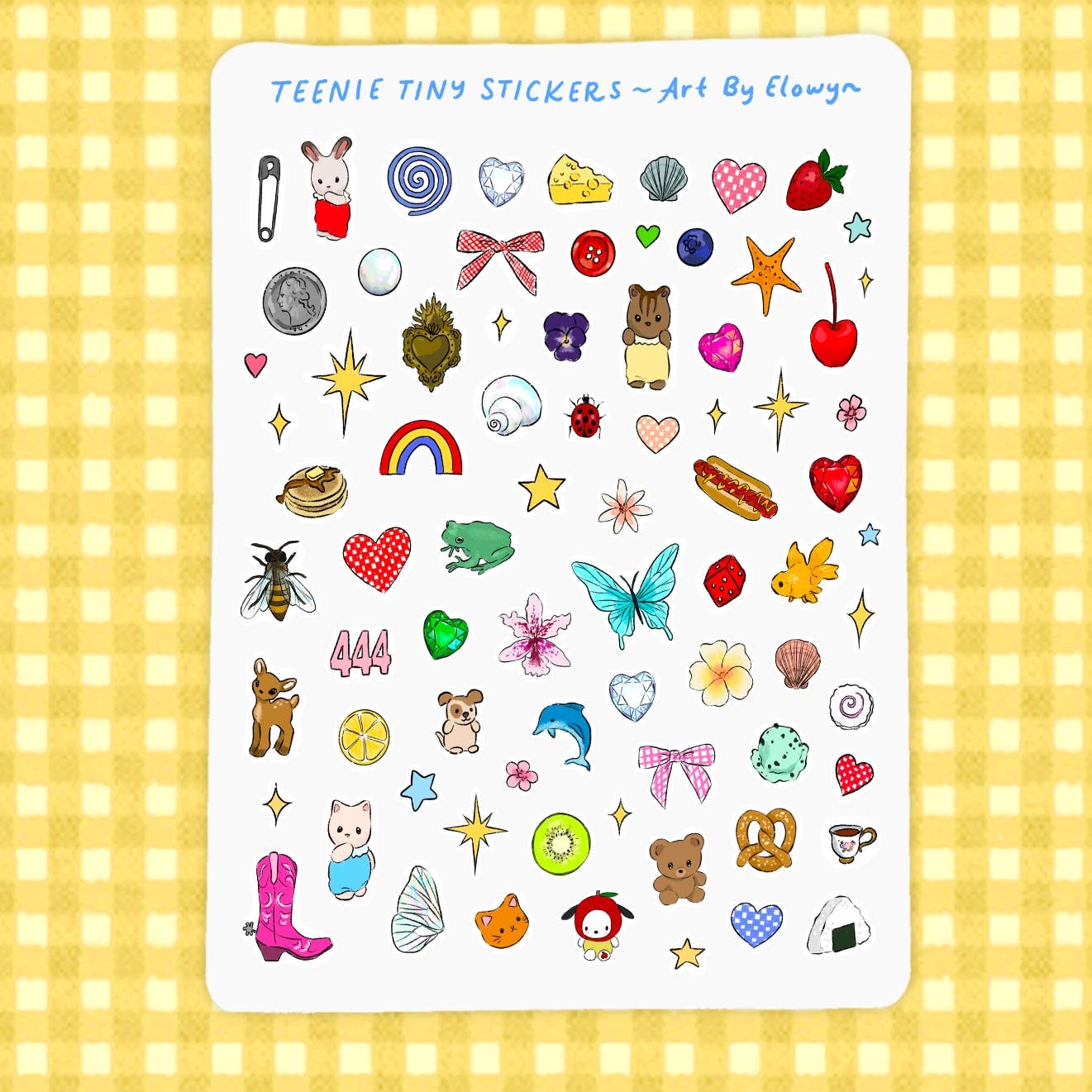Teenie Tiny V1 Sticker Sheet