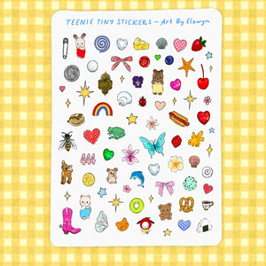 Teenie Tiny V1 Sticker Sheet