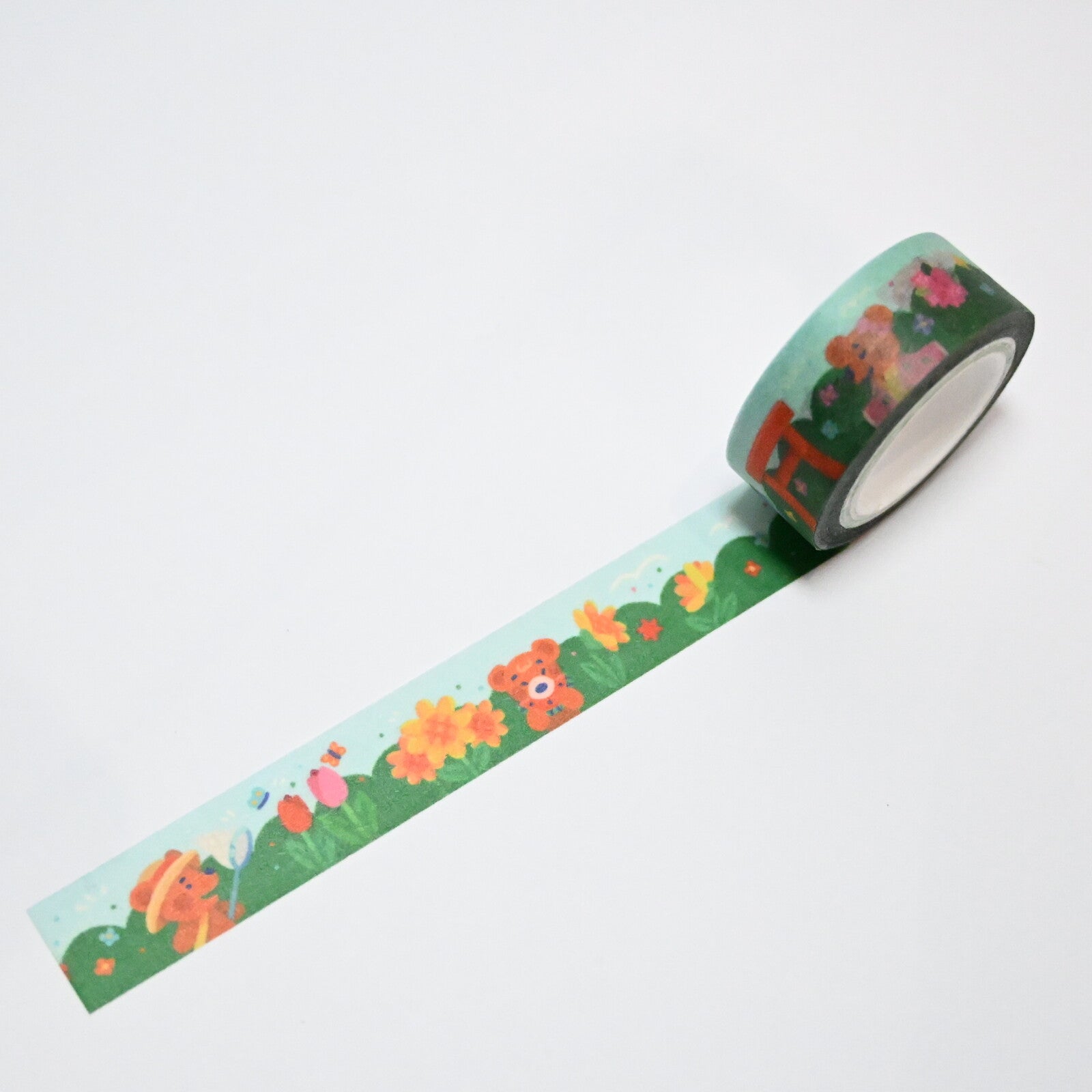 Rainbowholic x Tazdaunicorn Natsuyasumi Bears Washi Tape