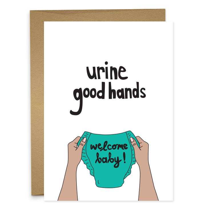 Urine Good Hands Card