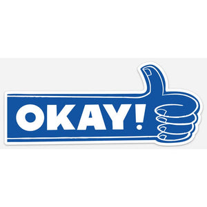 OK Hand XL Sticker
