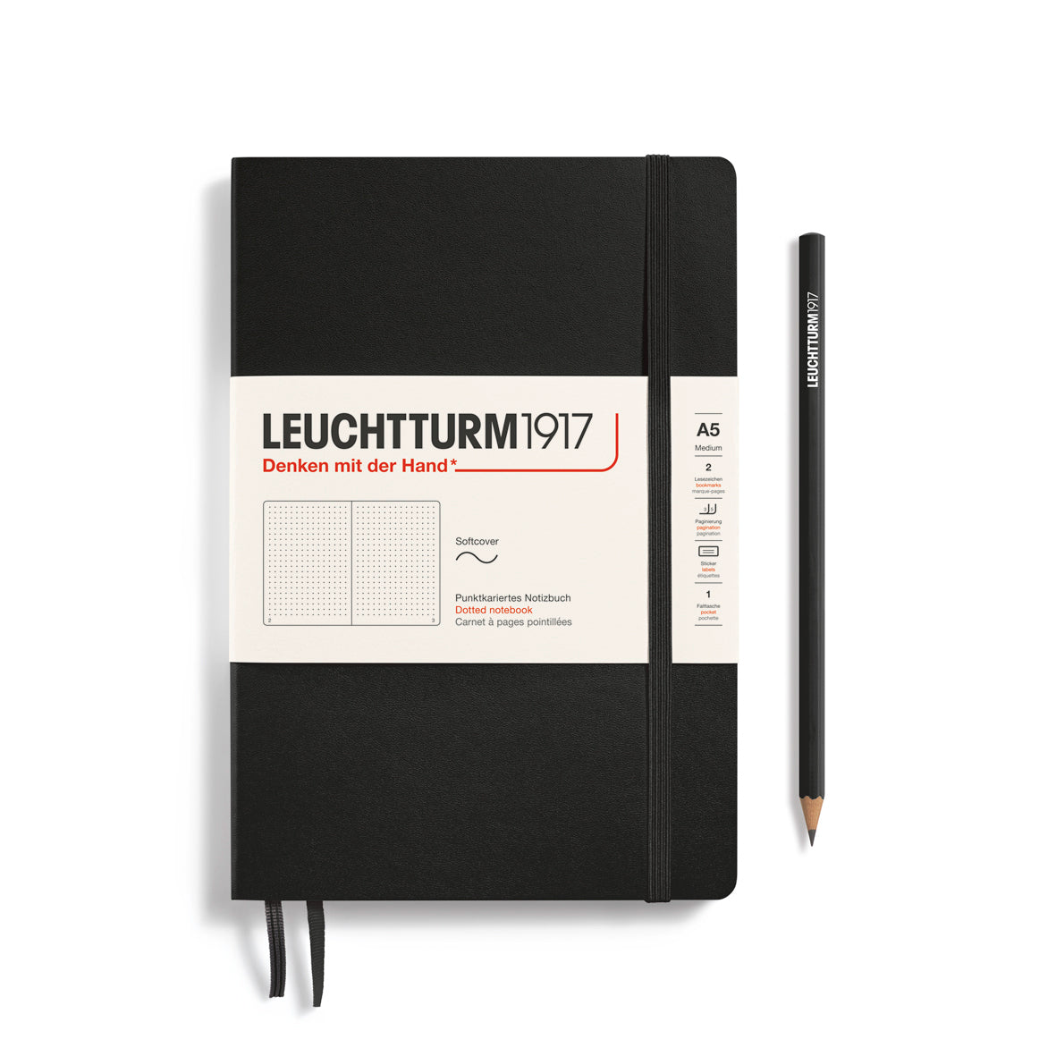 Leuchtturm A5 Hardcover Journal Dotted