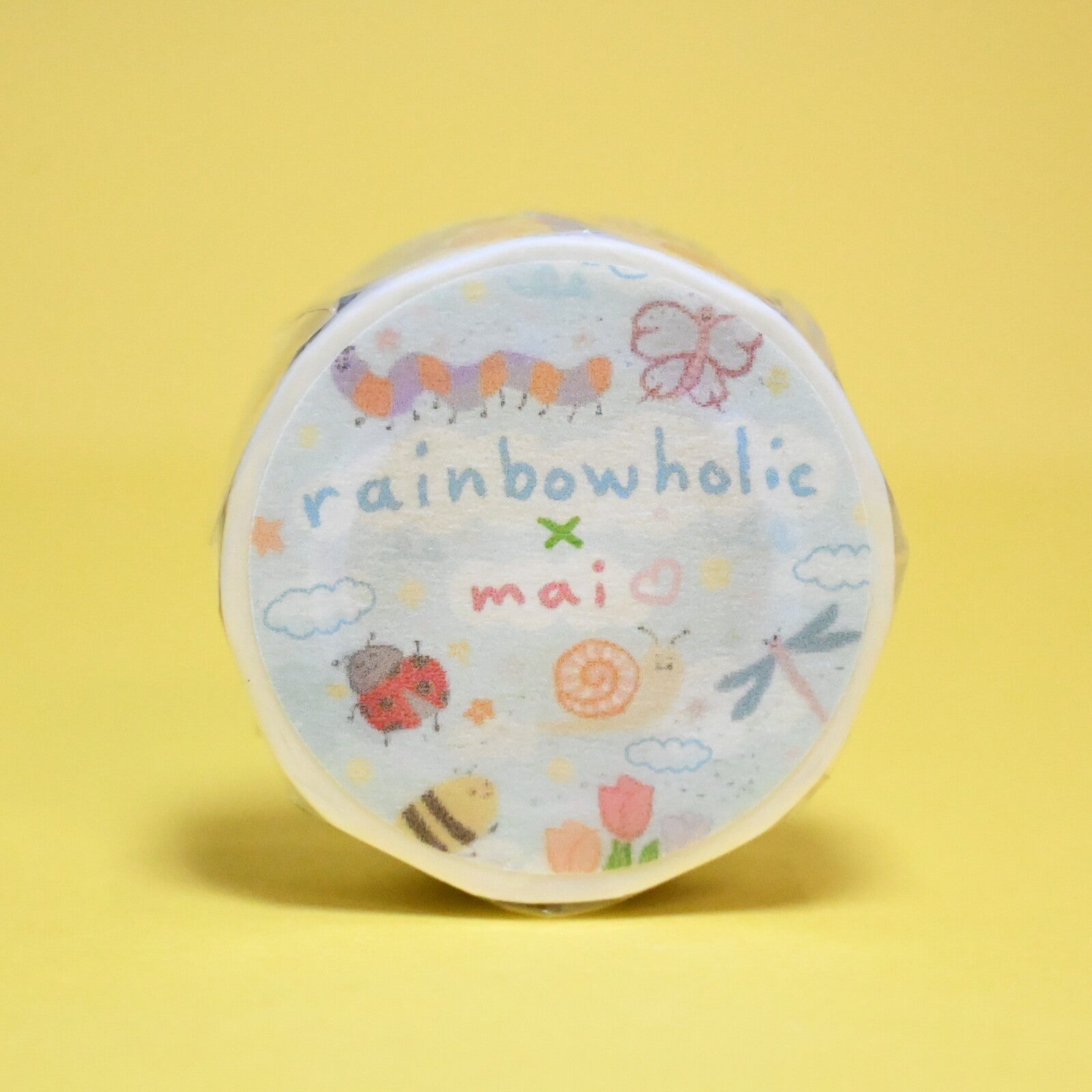 Rainbowholic x Mai Cute Bugs Washi Tape