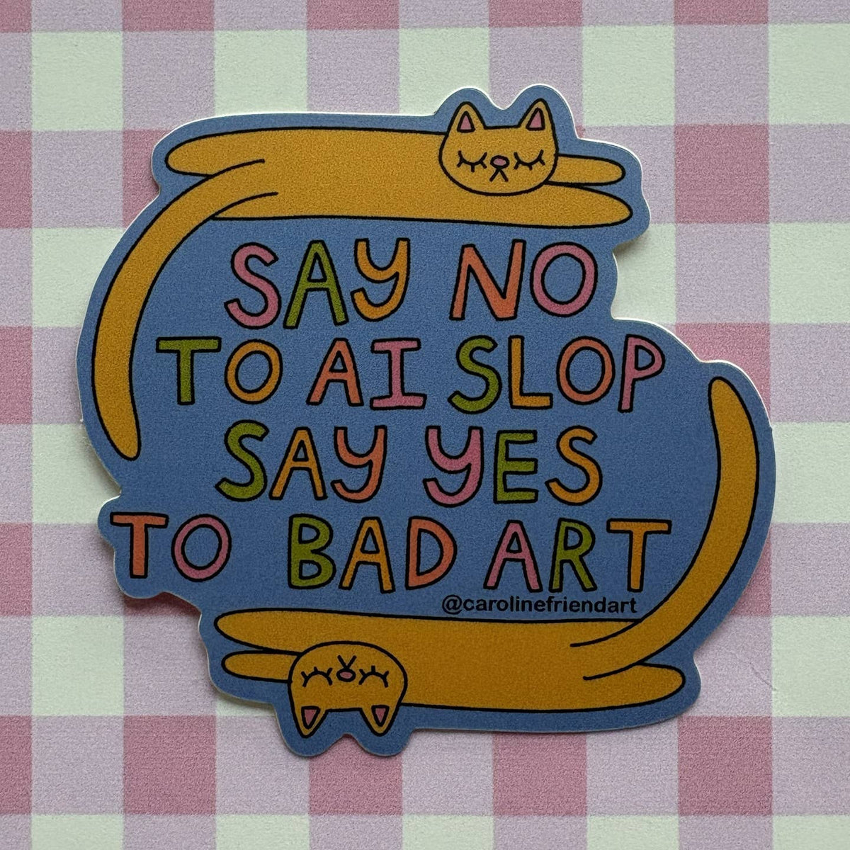 Bad Art Sticker – Calliope Paperie