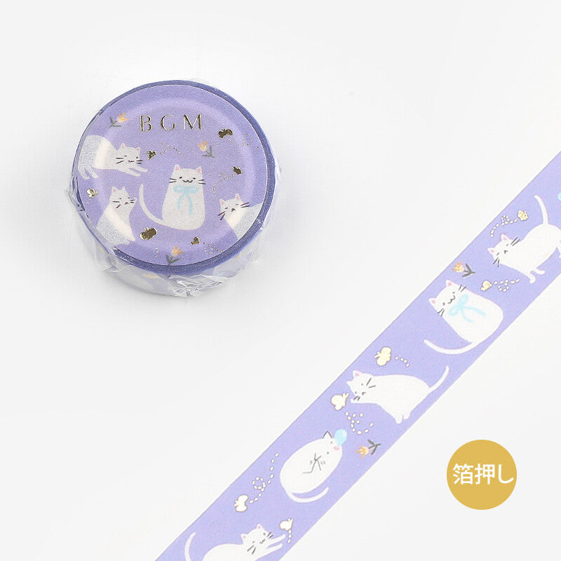 Cats and Butterflies Washi Tape