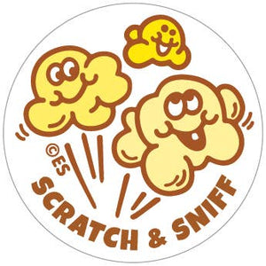 Buttered Popcorn Scratch & Sniff Sticker Sheet