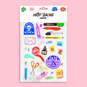 Stationery Addict Iron On Sheet Set