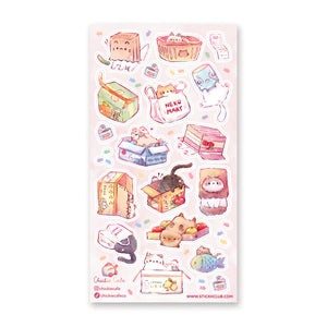 Neko Market Sticker Sheet