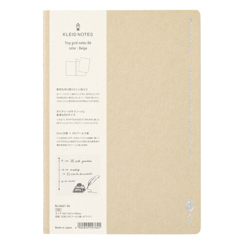 Kleid Tiny Grid Notes Notebook