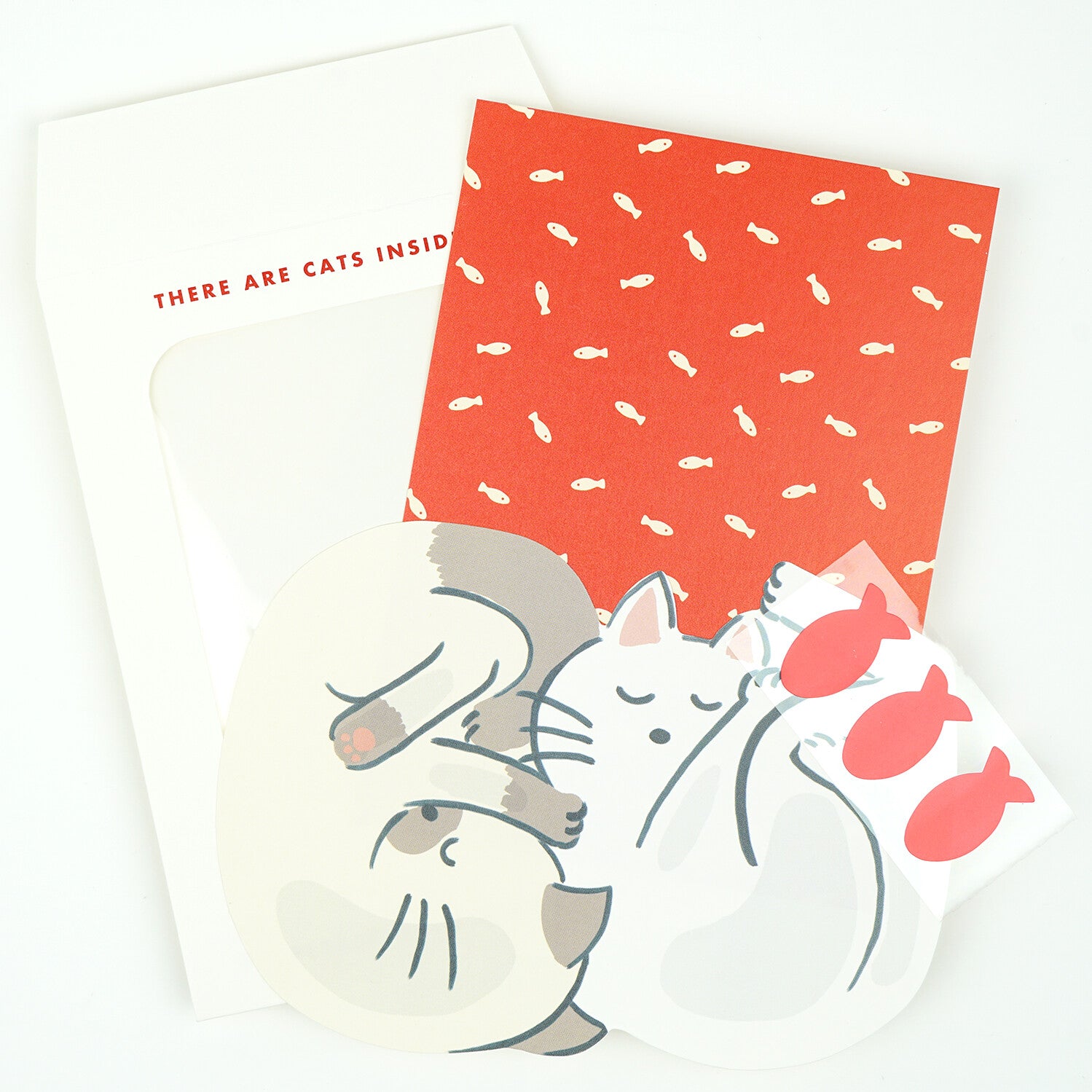 Kitty in an Envelope Letter Set - Cuddle Cats