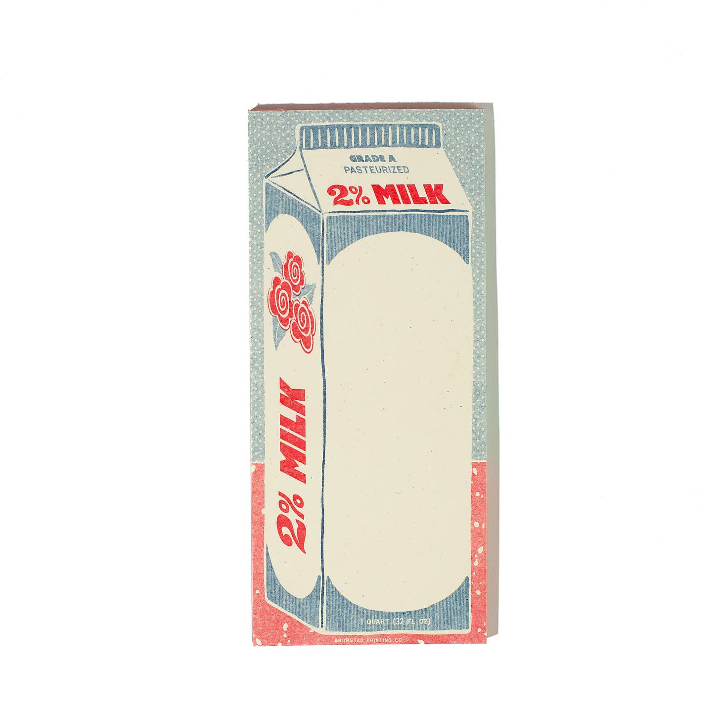 2% Milk Risograph Notepad