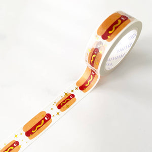 Hot Diggity Dog Foil Washi Tape