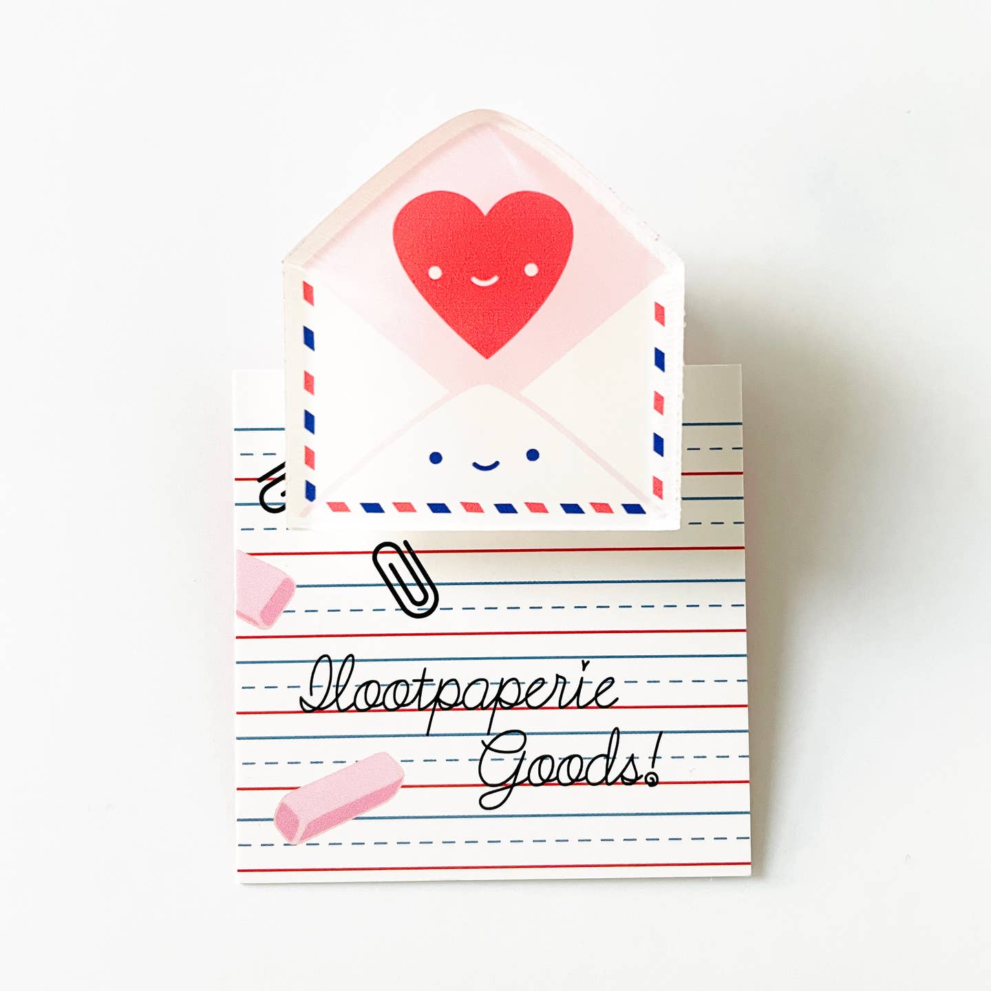 Love Mail Envelope Clear Clip