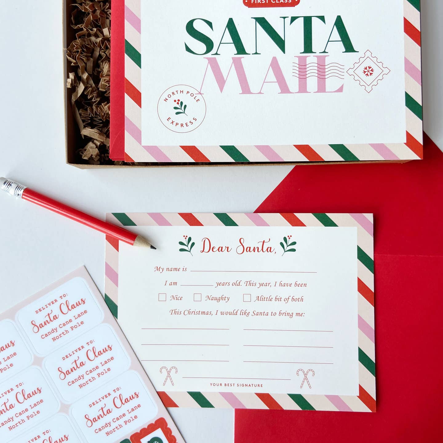 Letters To Santa For Kids