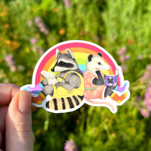 Reading Critters Sticker