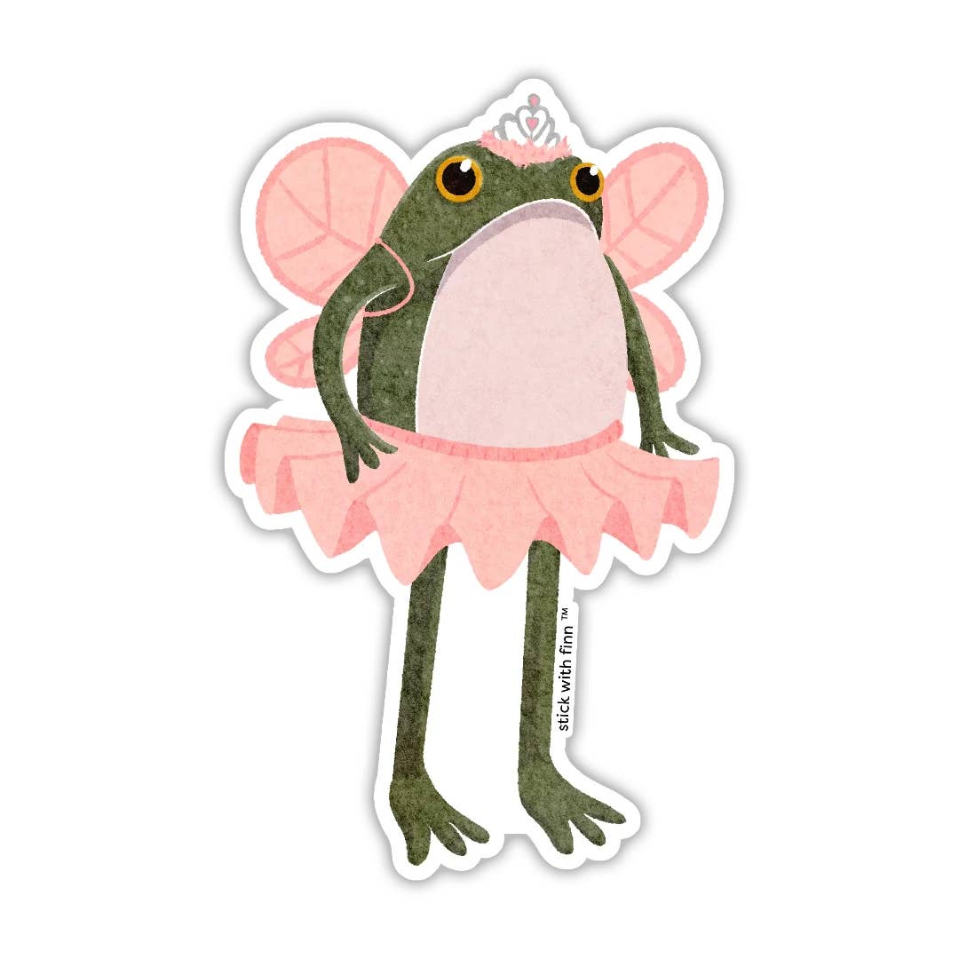 Fairy Princess Froggy Sticker
