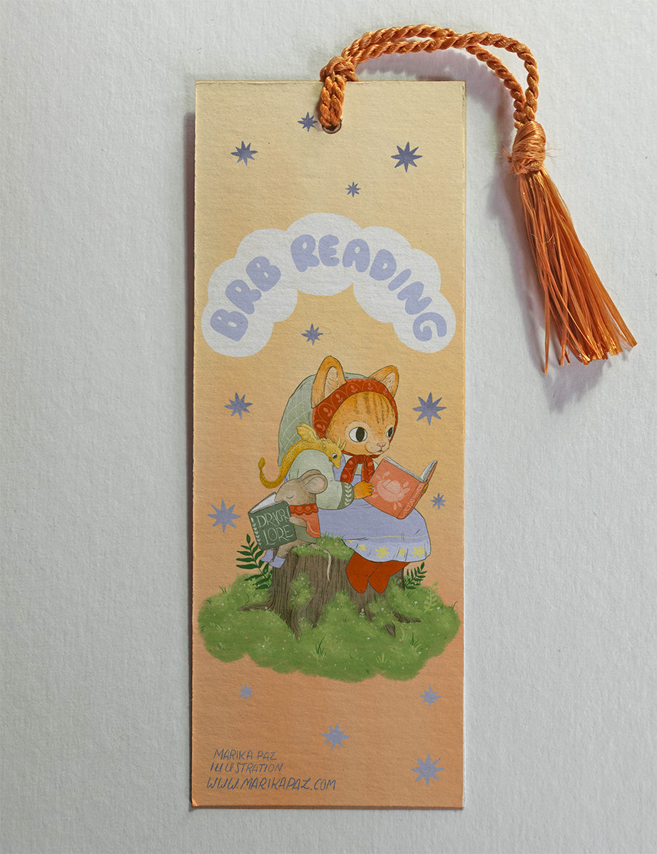 BRB Reading Bookmark