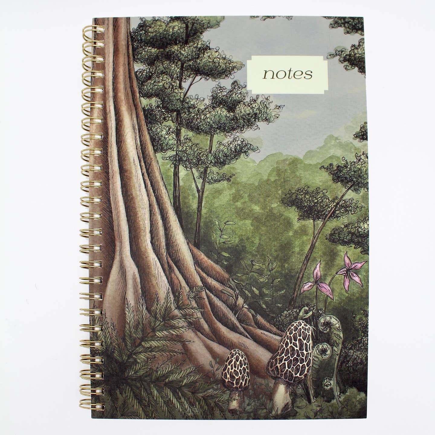 Forest Spiral Journal Notebook
